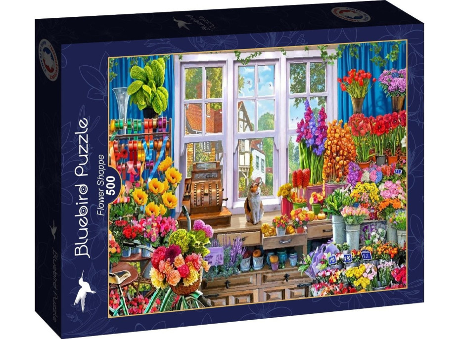 BLUEBIRD Puzzle Květinářství 500 dílků