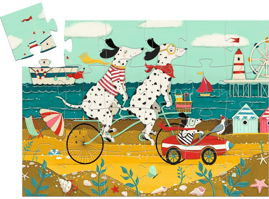 DJECO Puzzle Dalmatin Ollie 24 dílků