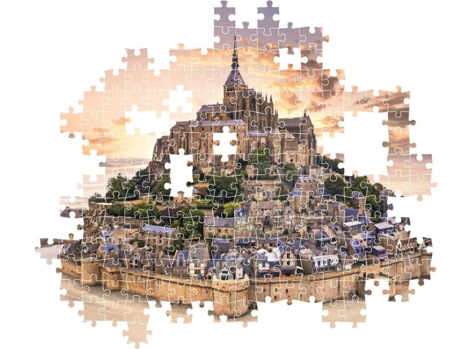 CLEMENTONI Puzzle Mont Saint-Michel 1500 dílků