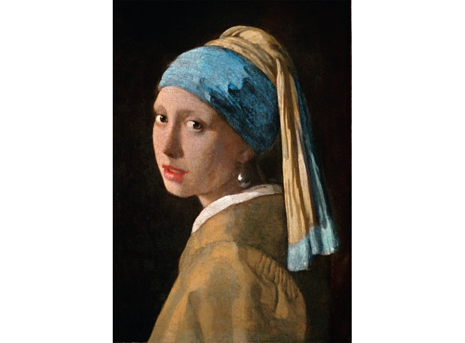 CLEMENTONI Puzzle Museum Collection: Dívka s perlou 1000 dílků