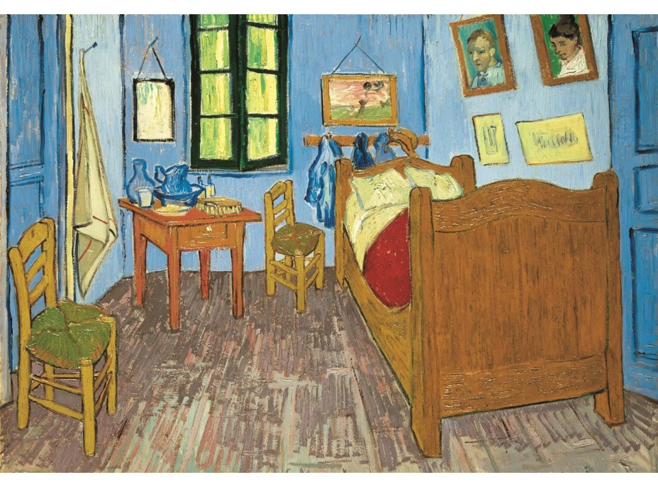 CLEMENTONI Puzzle Museum Collection: Ložnice v Arles 1000 dílků