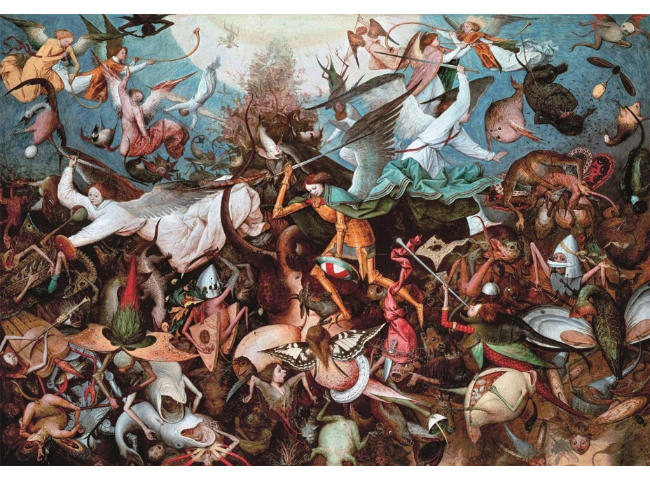 CLEMENTONI Puzzle Museum Collection: Pád andělů 1000 dílků