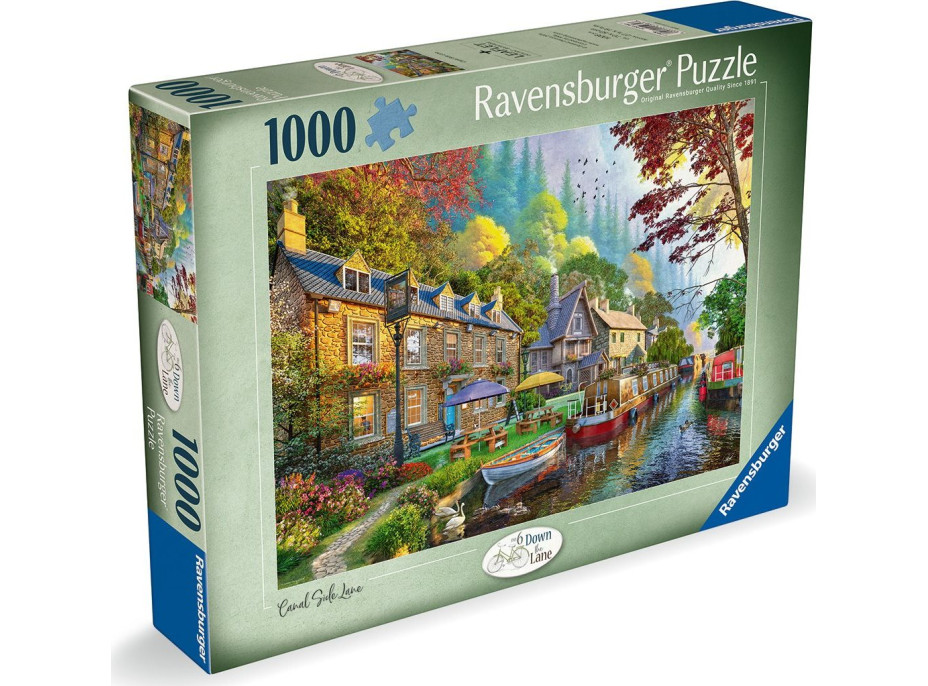 RAVENSBURGER Puzzle No.6 Pobřežní ulička 1000 dílků
