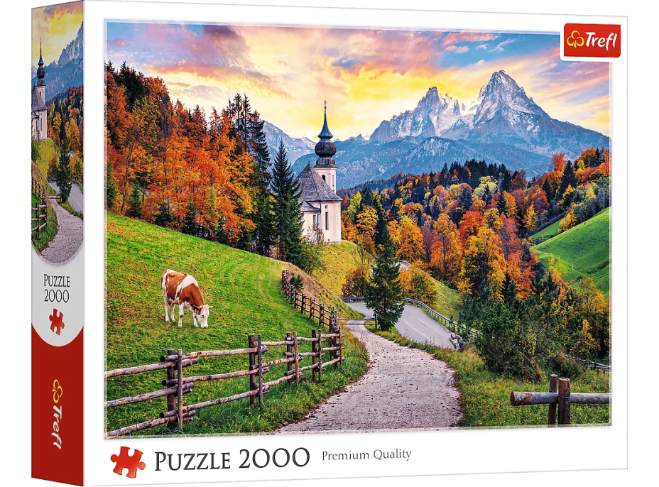 TREFL Puzzle Podzim v Bavorských Alpách 2000 dílků