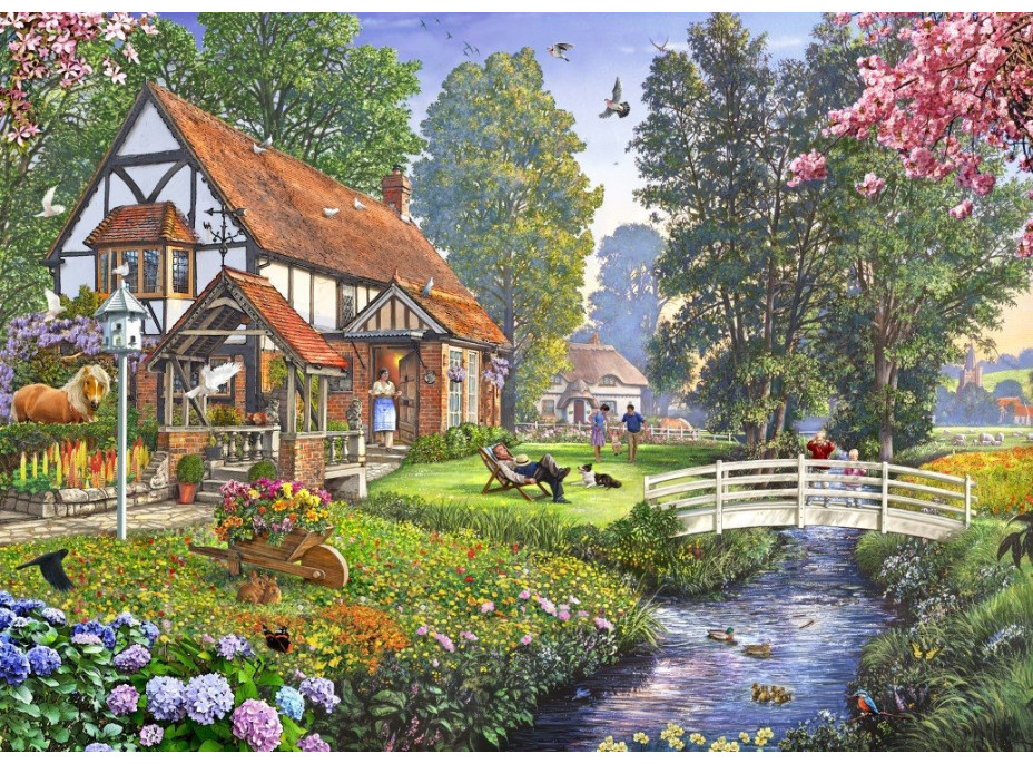 BLUEBIRD Puzzle Poklidná neděle 500 dílků