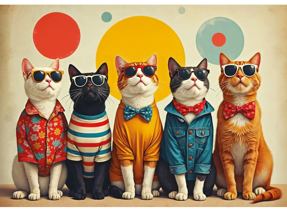 ART PUZZLE Puzzle Retro letní příprava 500 dílků