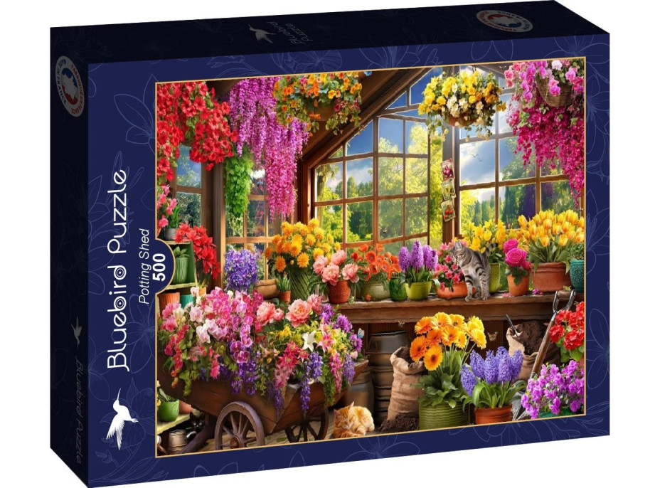 BLUEBIRD Puzzle Skleník 500 dílků