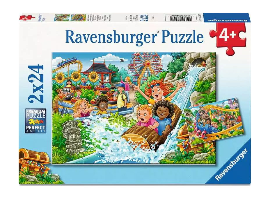 RAVENSBURGER Puzzle Zábavní park 2x24 dílků