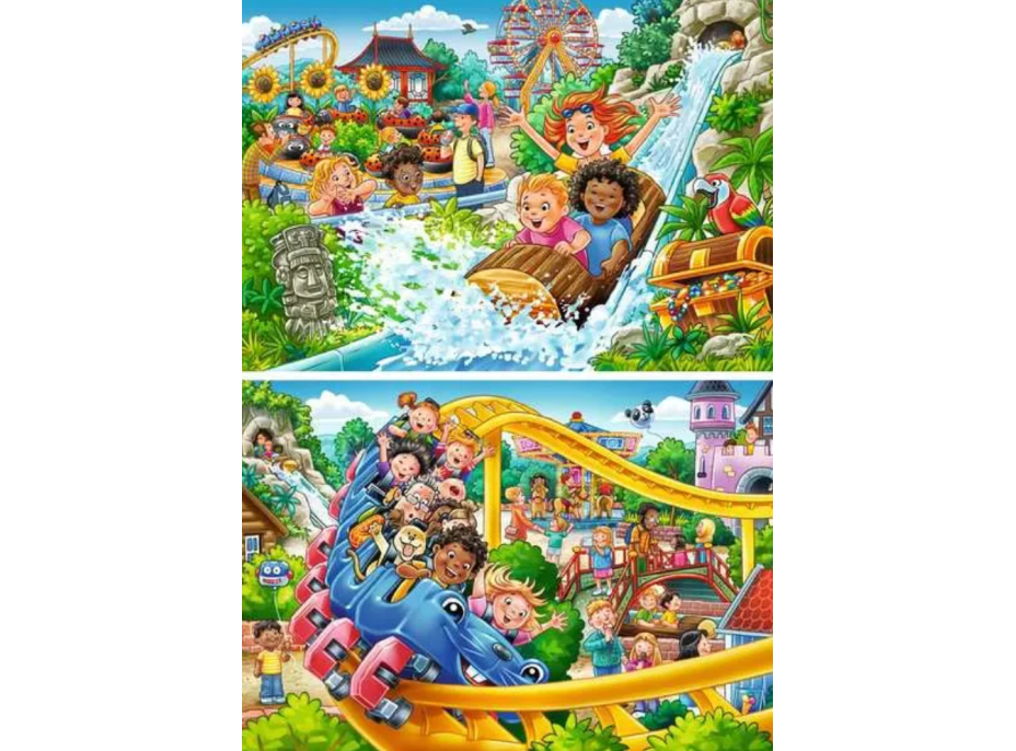 RAVENSBURGER Puzzle Zábavní park 2x24 dílků
