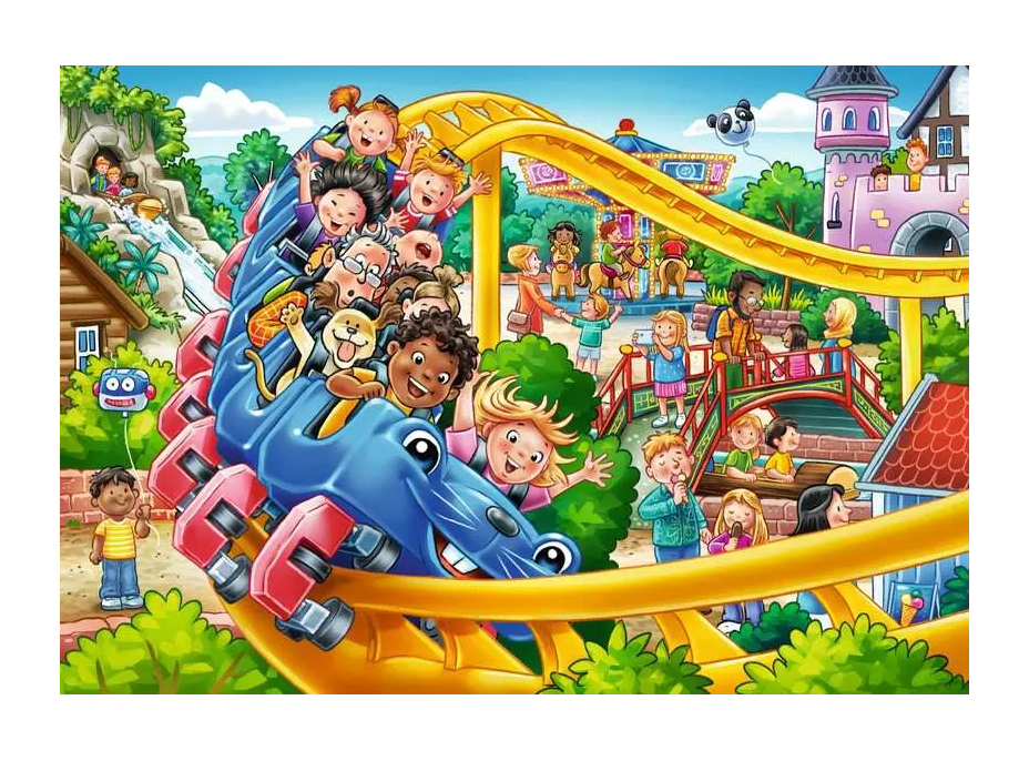RAVENSBURGER Puzzle Zábavní park 2x24 dílků