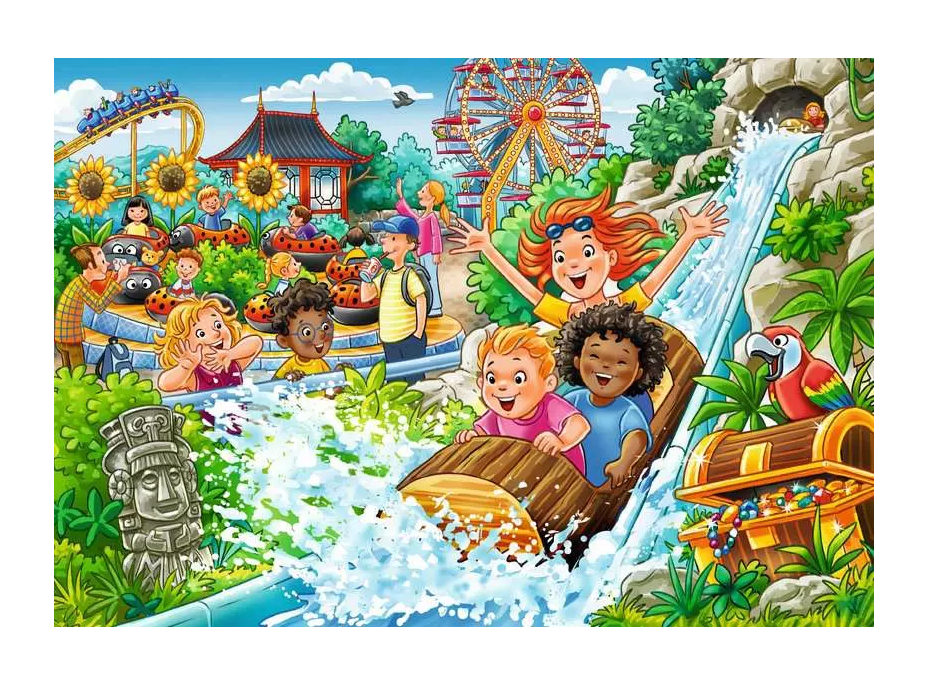 RAVENSBURGER Puzzle Zábavní park 2x24 dílků