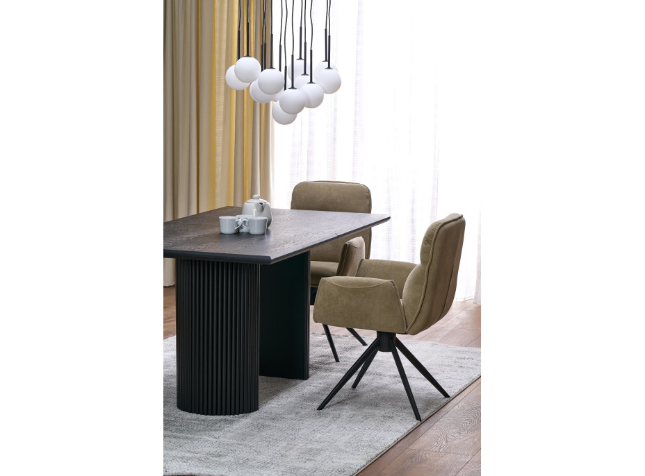 Jídelní otočná židle K574 - tmavě béžová