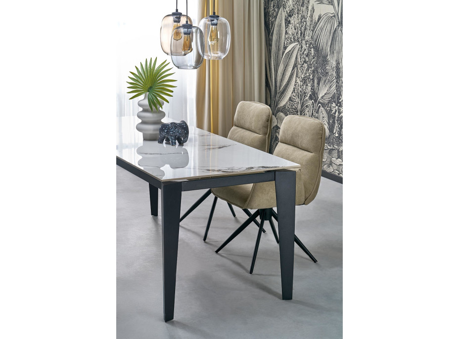 Jídelní otočná židle K574 - tmavě béžová