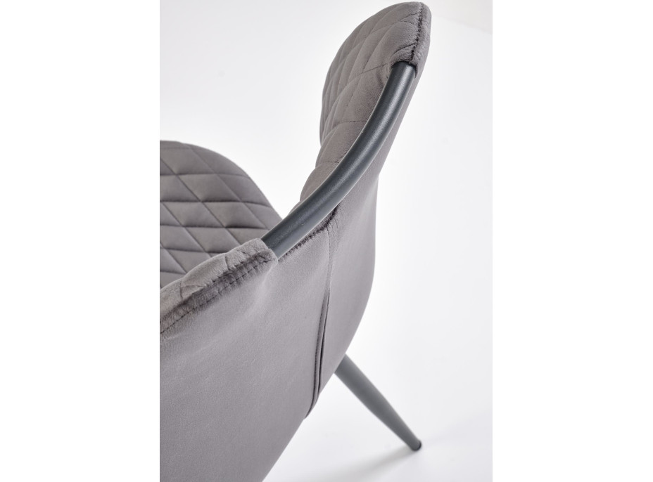 Jídelní židle K-569 - popelavě šedá