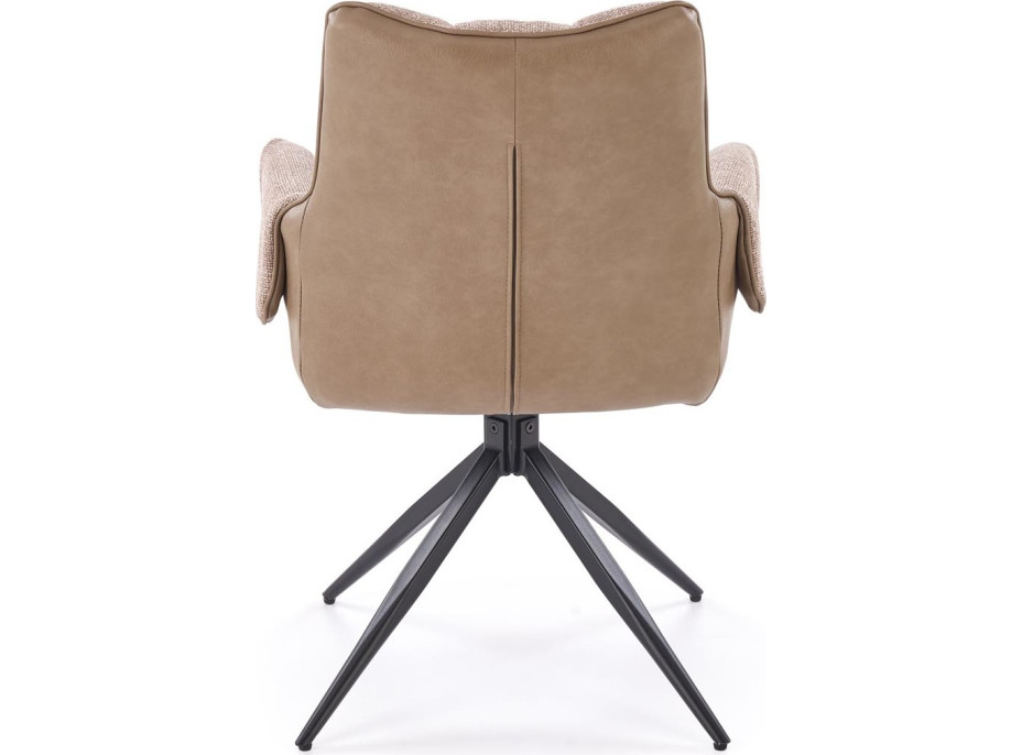 Jídelní otočná židle K579 - hnědá