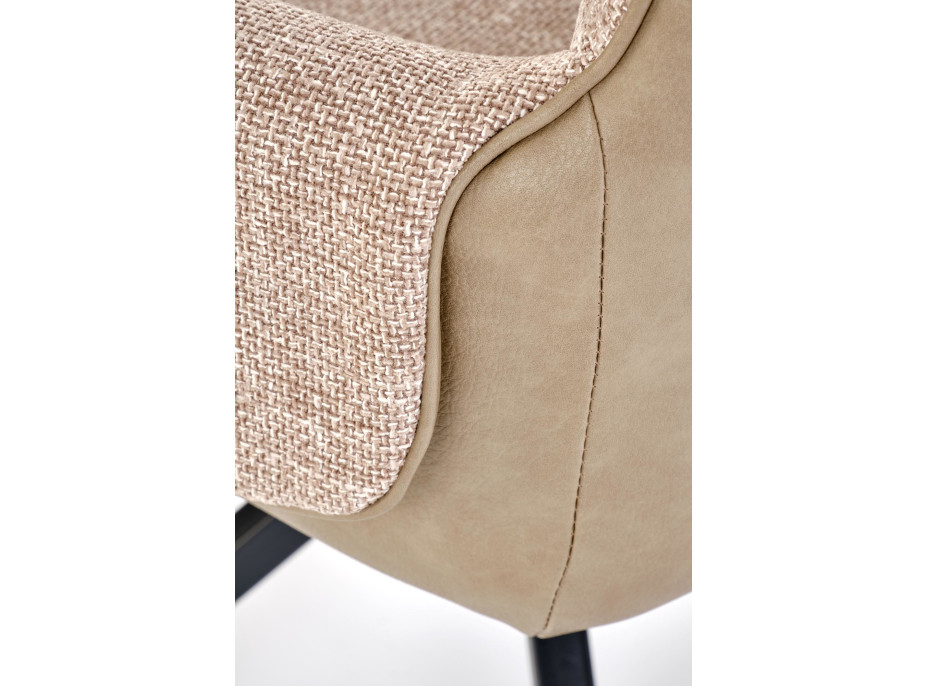 Jídelní otočná židle K579 - hnědá