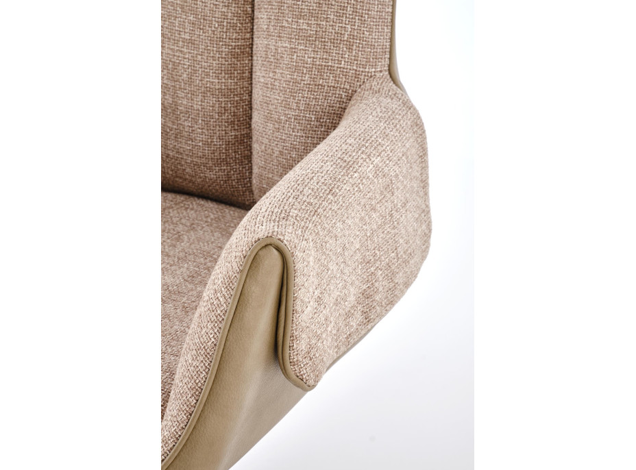 Jídelní otočná židle K579 - hnědá