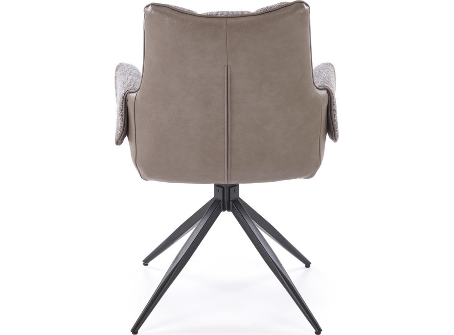 Jídelní otočná židle K579 - popelavě šedá