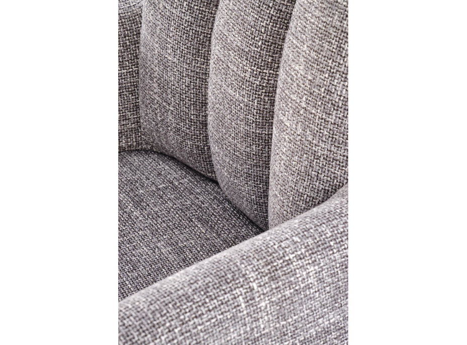 Jídelní otočná židle K579 - popelavě šedá