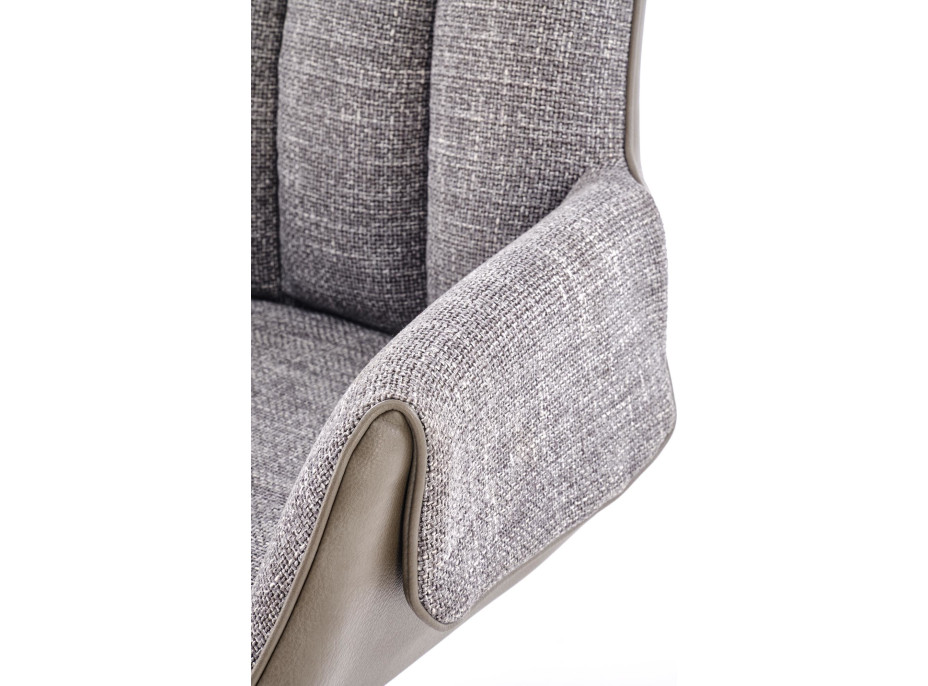 Jídelní otočná židle K579 - popelavě šedá