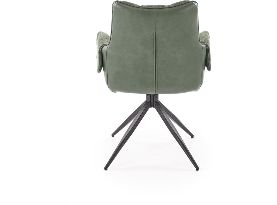 Jídelní otočná židle K579 - zelená
