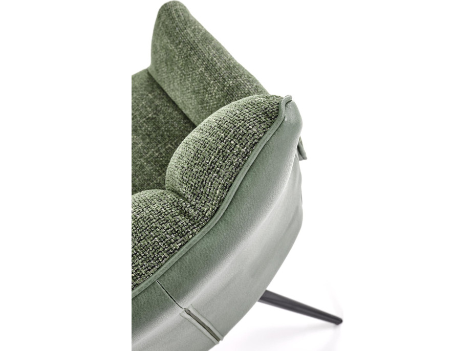 Jídelní otočná židle K579 - zelená