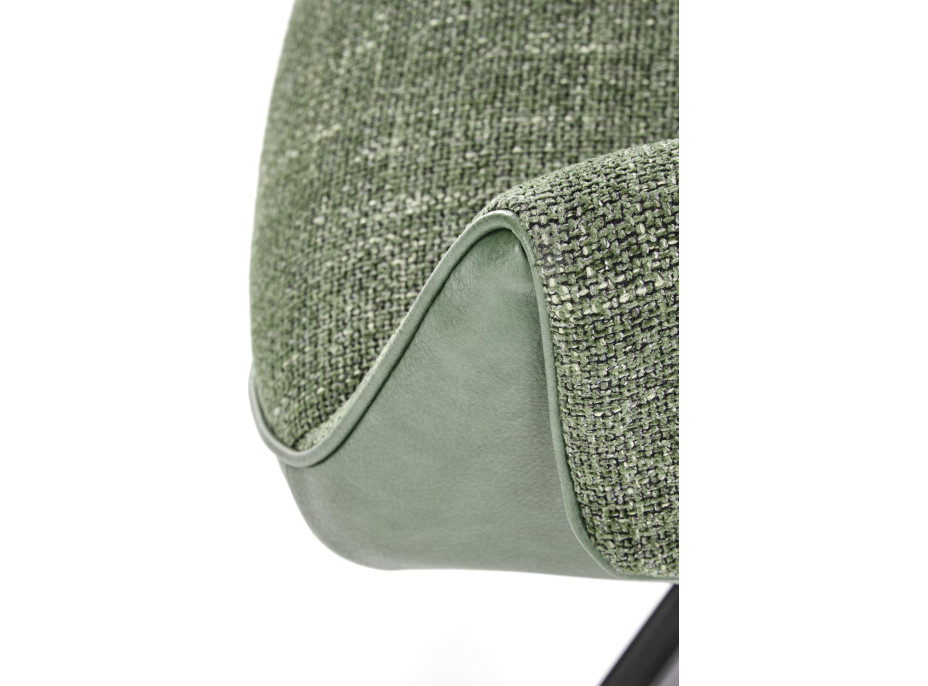 Jídelní otočná židle K579 - zelená