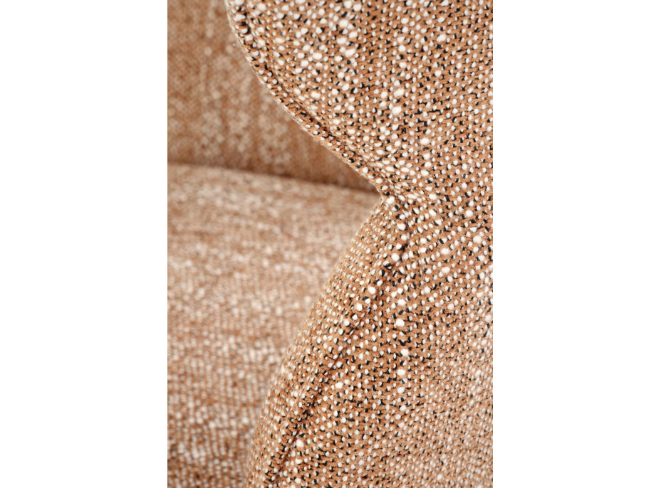 Jídelní otočná židle K571 - skořicově hnědá