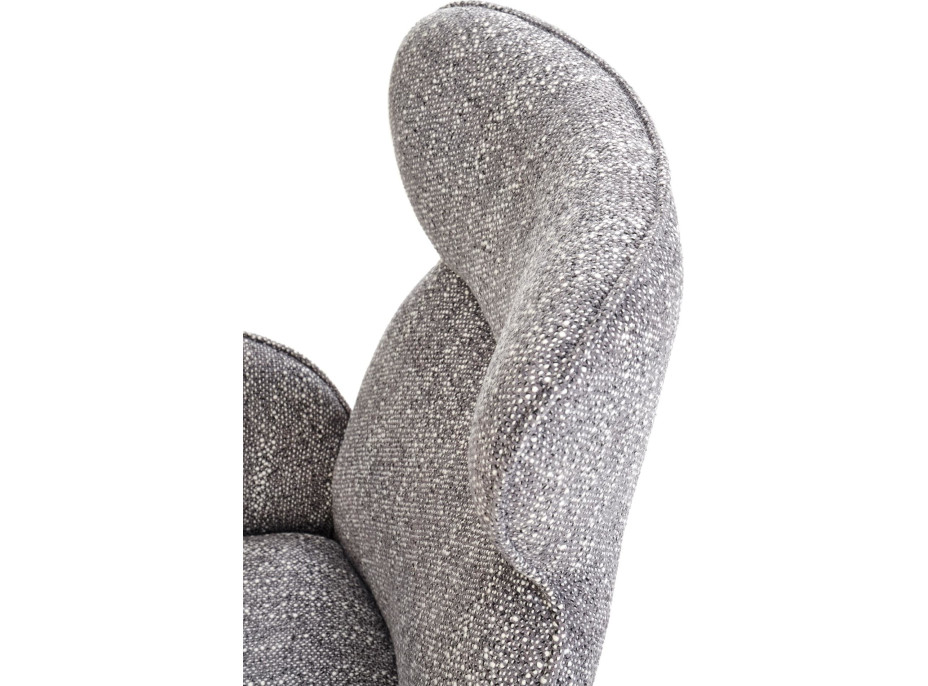 Jídelní otočná židle K571 - popelavě šedá