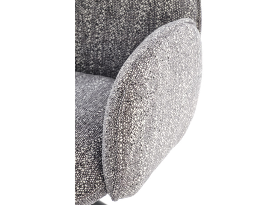 Jídelní otočná židle K571 - popelavě šedá