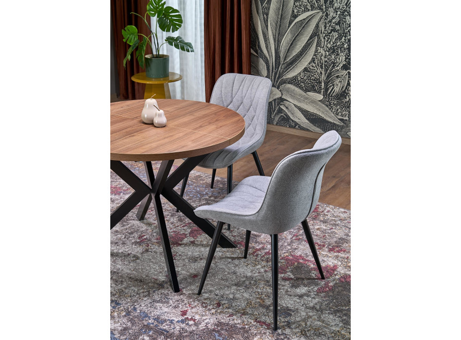 Jídelní židle K-567 - popelavě šedá