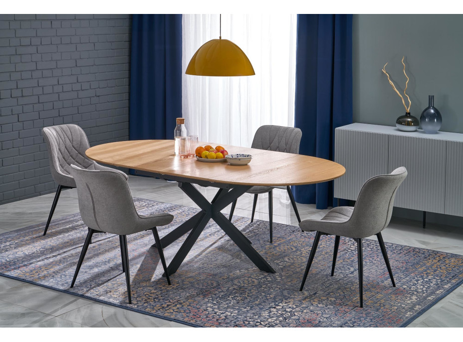 Jídelní židle K-567 - popelavě šedá