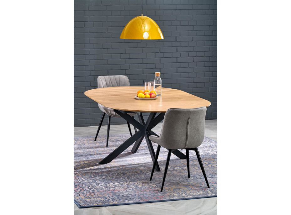 Jídelní židle K-567 - popelavě šedá