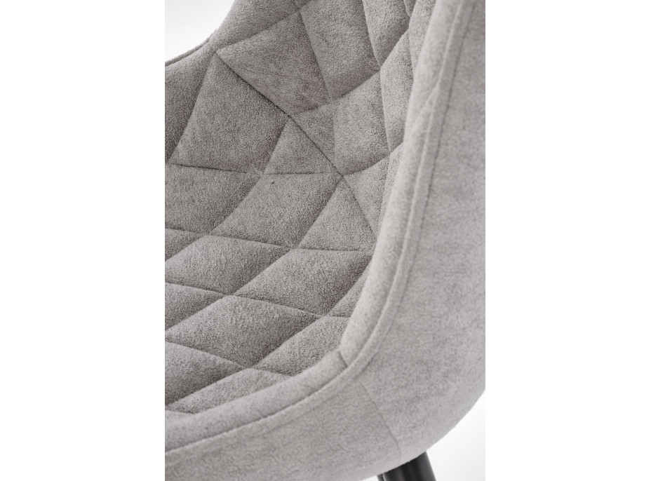 Jídelní židle K-567 - popelavě šedá