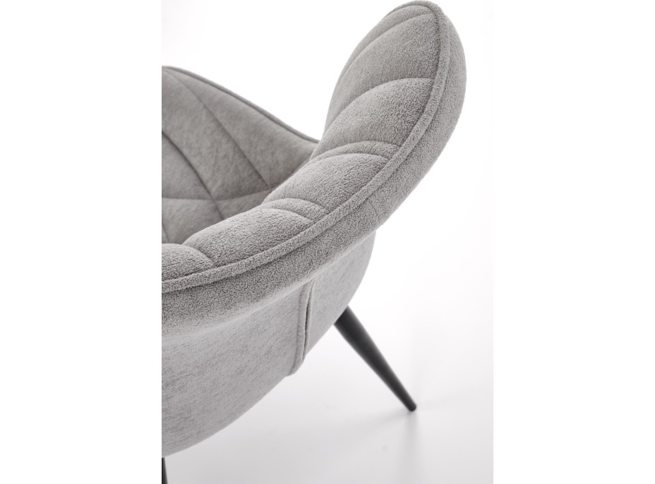 Jídelní židle K-567 - popelavě šedá