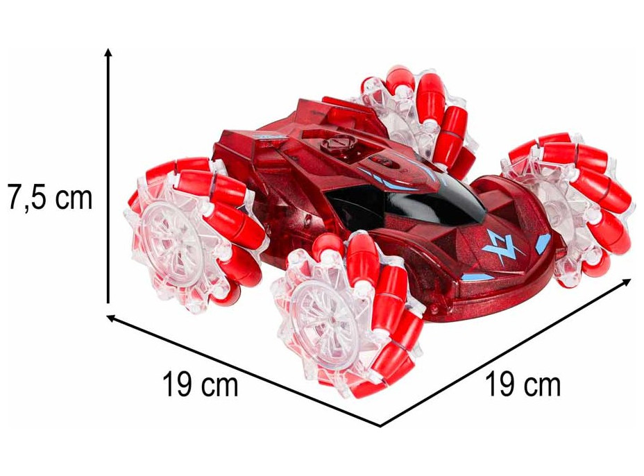 RC driftovací off-roadové auto REVOLT Slydz Vapor Racer 360 - červené