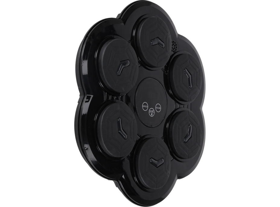 Boxerský nástěnný trenažér KX3007 s hudbou, LED a USB + rukavice