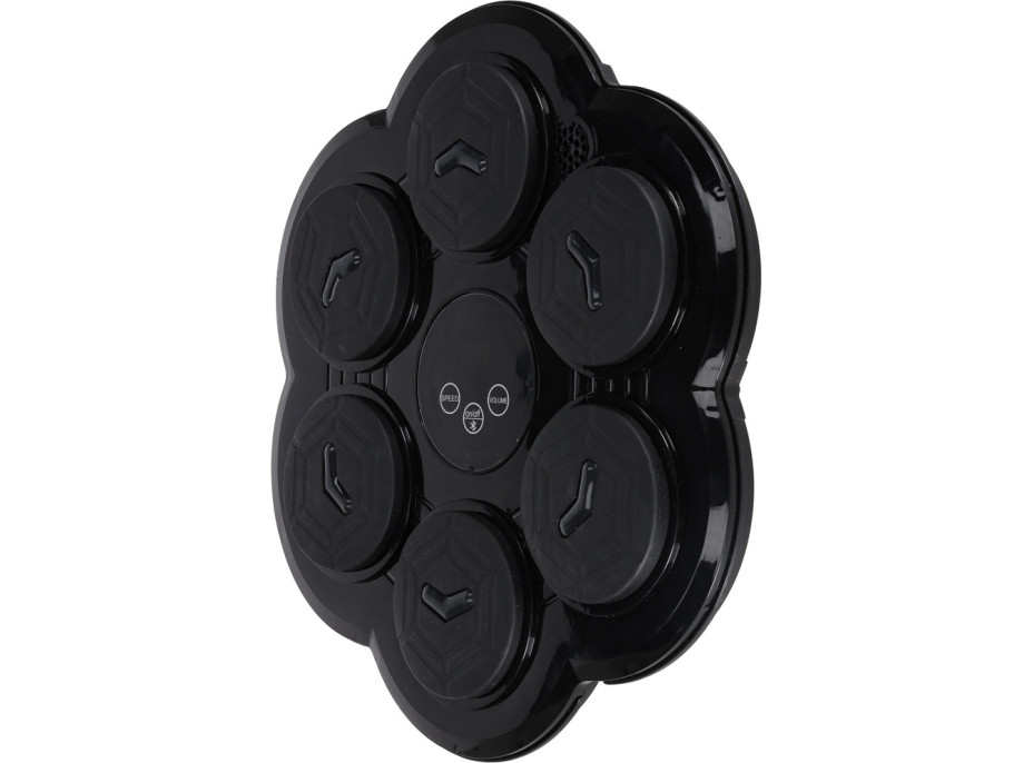 Boxerský nástěnný trenažér KX3007 s hudbou, LED a USB + rukavice