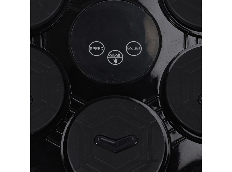 Boxerský nástěnný trenažér KX3007 s hudbou, LED a USB + rukavice