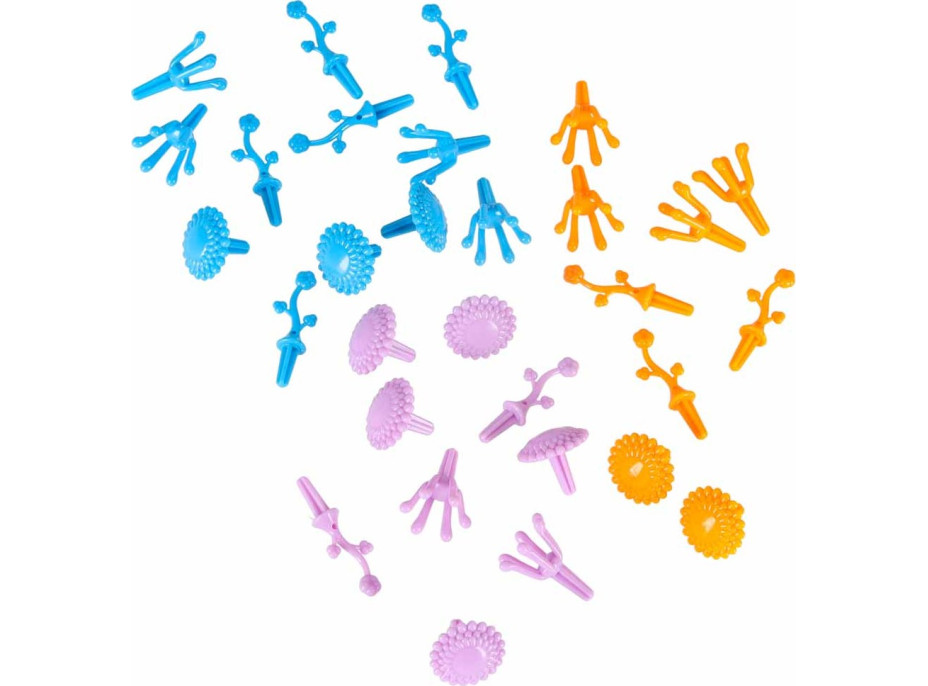 Magnetická závodní dráha - 2 svítící vozidla - 310 prvků