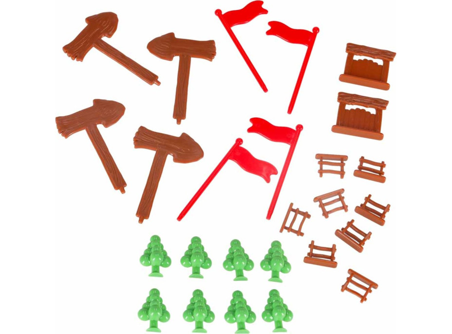 Magnetická závodní dráha - 2 svítící vozidla - 310 prvků