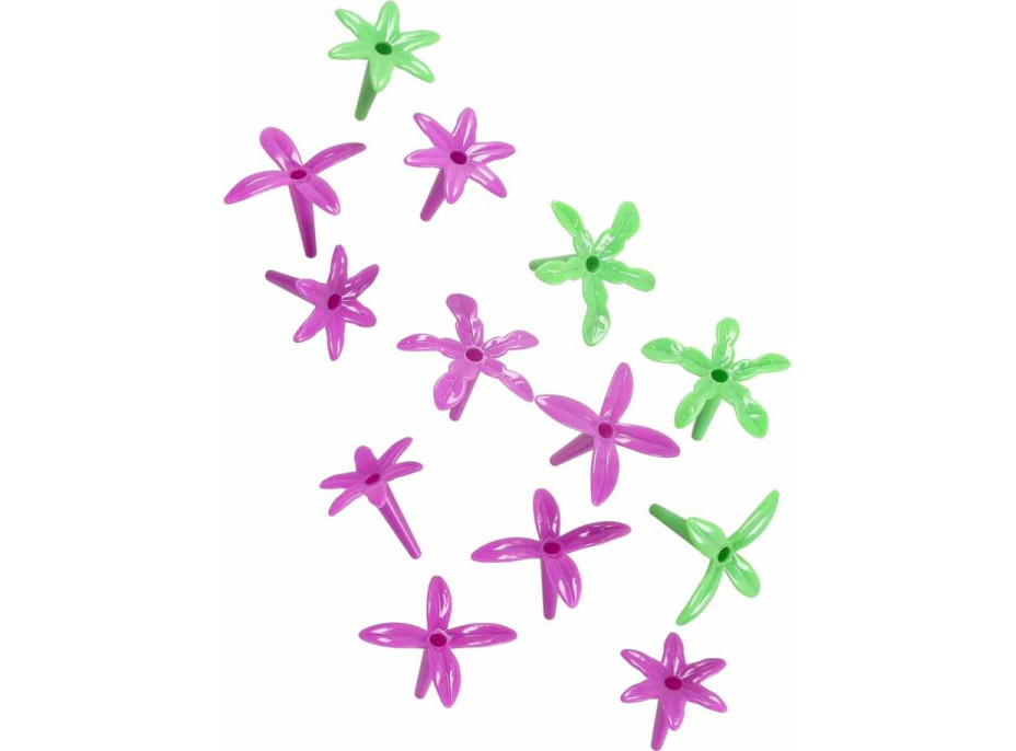 Magnetická závodní dráha - 2 svítící vozidla - 310 prvků