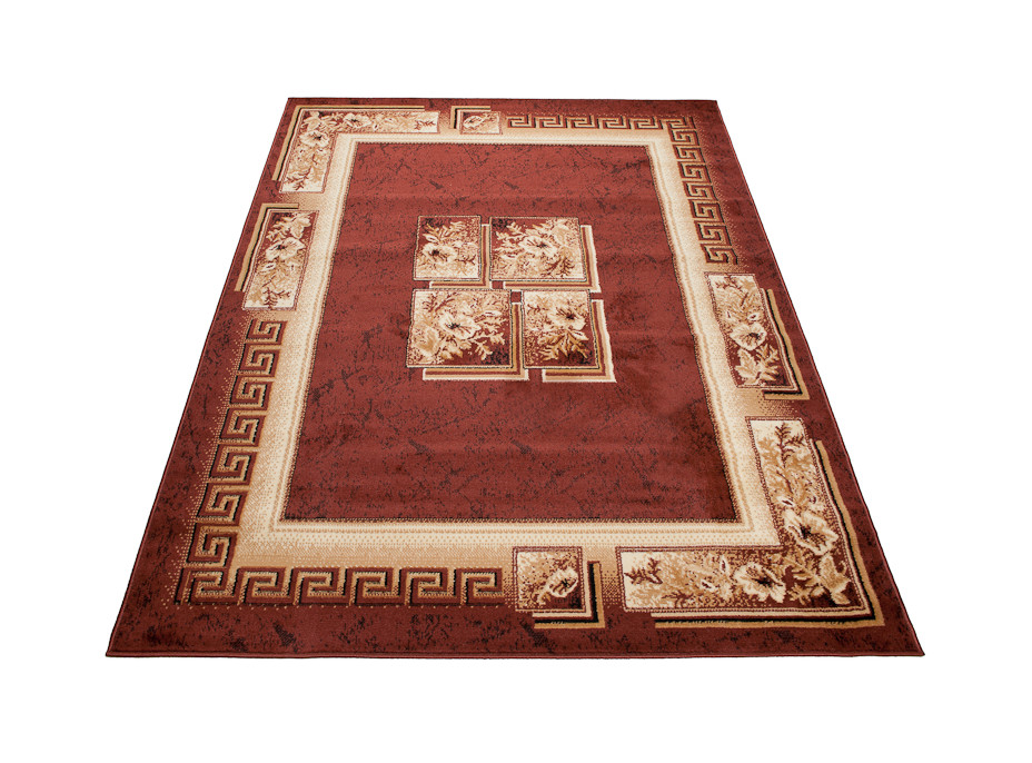 Kusový koberec ATLAS quatro - hnědý/béžový, 180x250 cm