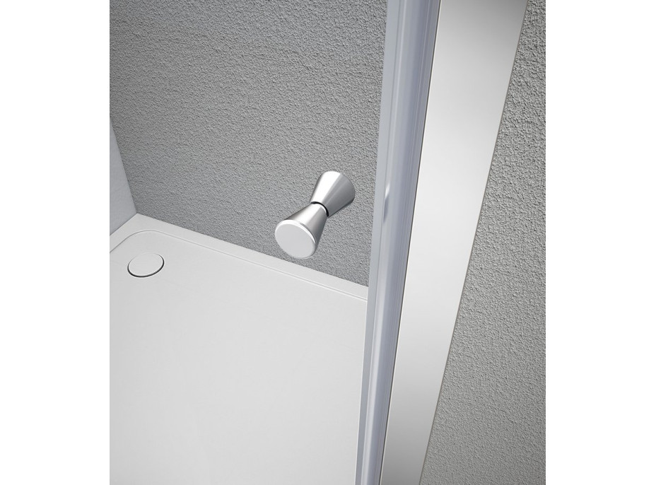 Aqualine UGGA obdélníkový sprchový kout 1200x800mm, čiré sklo ATS120-01