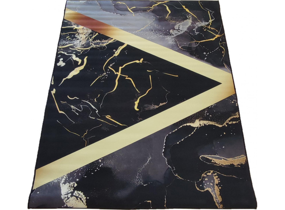 Kusový koberec Black&Gold - Noldo, 60x100 cm