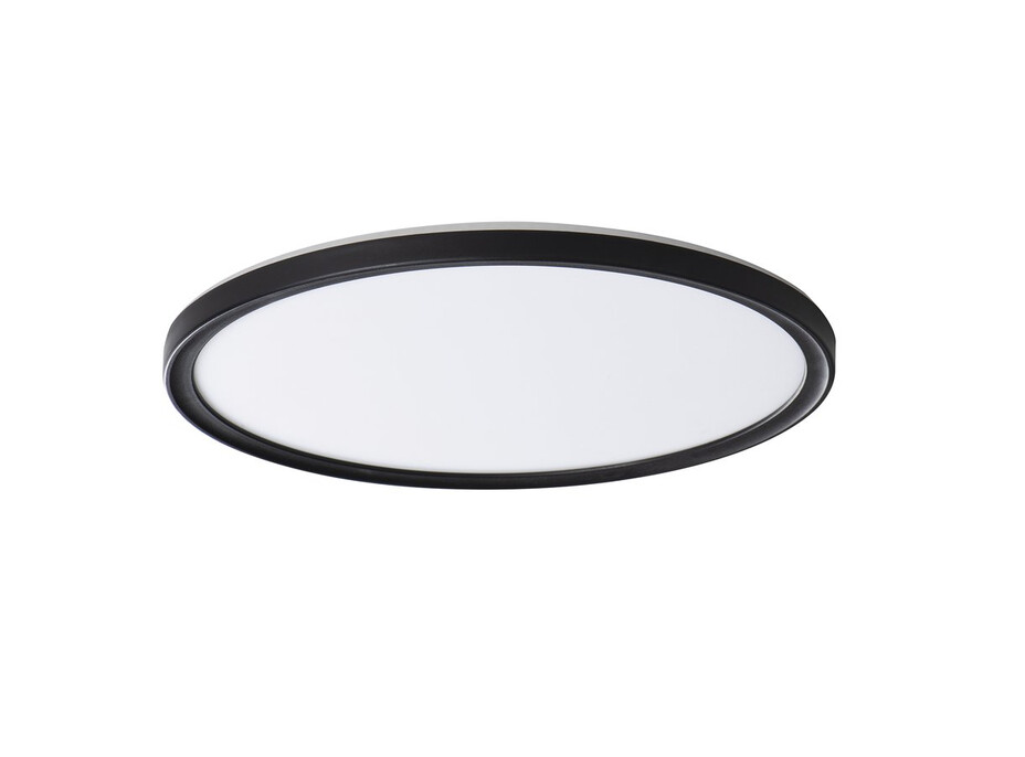 KANLUX AZPO stropní LED svítidlo, ø 420mm, 22W, 3000/4000/6000K, IP54, černá mat 31517
