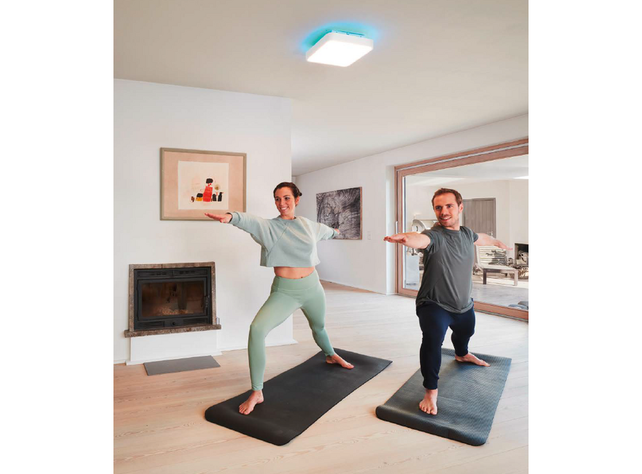 OSRAM ORBIS BACKLIGHT stropní svítidlo, 350x350mm, WIFI RGB+stmívatelné, OSRAM, 2800lm, 28W, IP20, bílá AC314090255