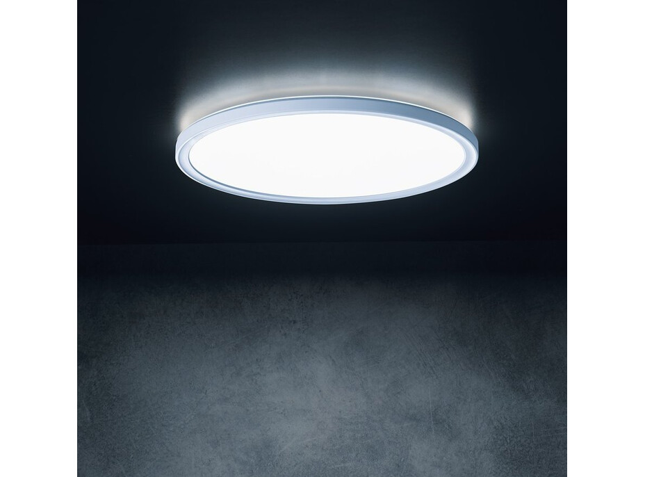 KANLUX AZPO stropní LED svítidlo, ø 225mm, 11, 8W, 3000/4000/6000K, IP54, bílá 31512
