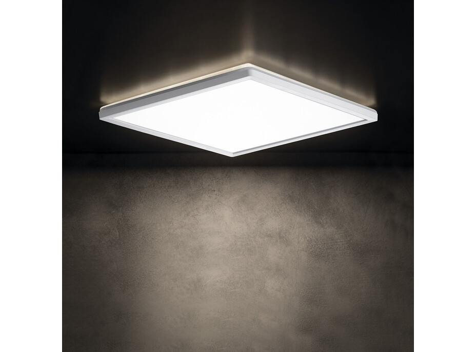 KANLUX AZPO stropní LED svítidlo, 420x420mm, 22W, 3000/4000/6000K, IP54, bílá 31534