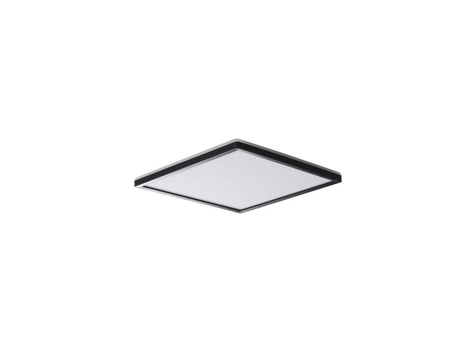 KANLUX AZPO stropní LED svítidlo, 225x225mm, 12, 3W, 3000/4000/6000K, IP54, černá mat 31531